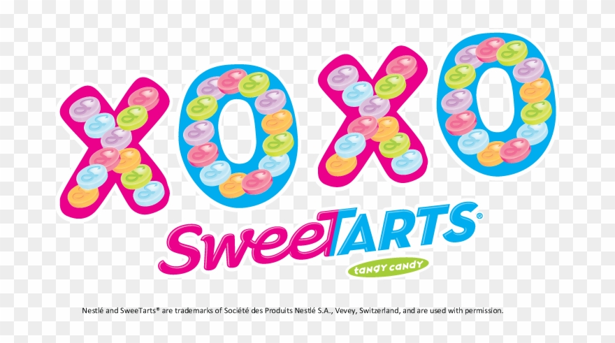 Hugs And Kisses To My Sister Sandy Sour Candy, Sweetarts, - Sweetarts Clipart