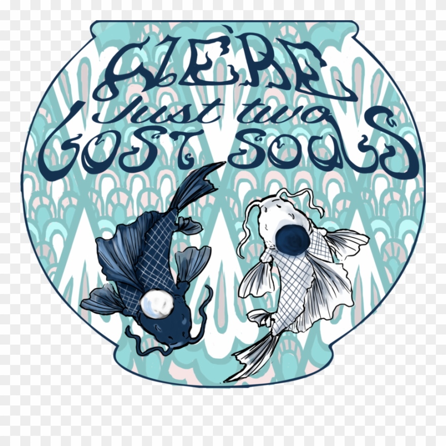 Two Lost Souls Fishbowl Clipart