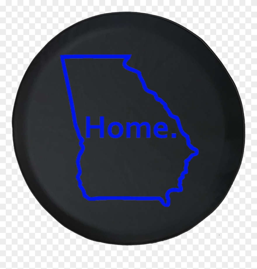 Georgia Peach Home Edition Offroad Jeep Rv Camper Spare Clipart