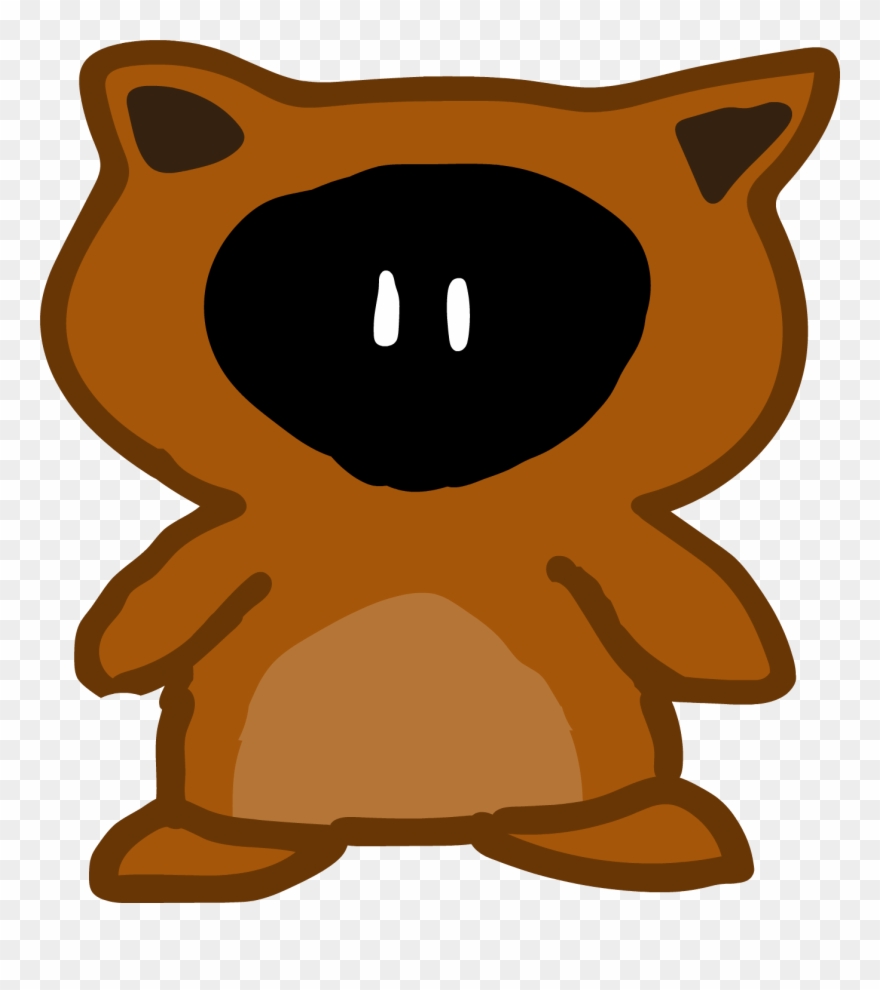 Tanooki Suit - Cartoon Clipart