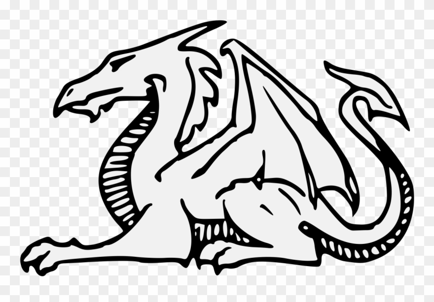 Pdf - Dragon Clipart