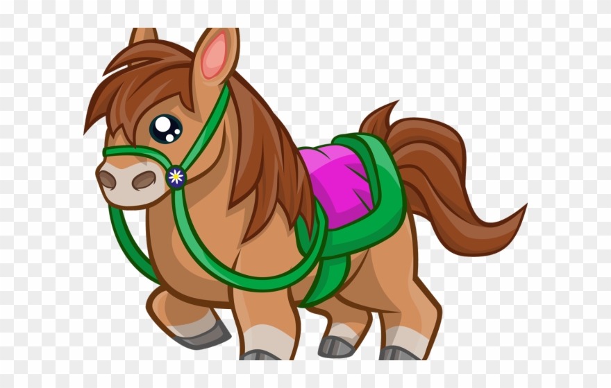 Horse Racing Clipart Transparent - Cute Horse Clipart Png