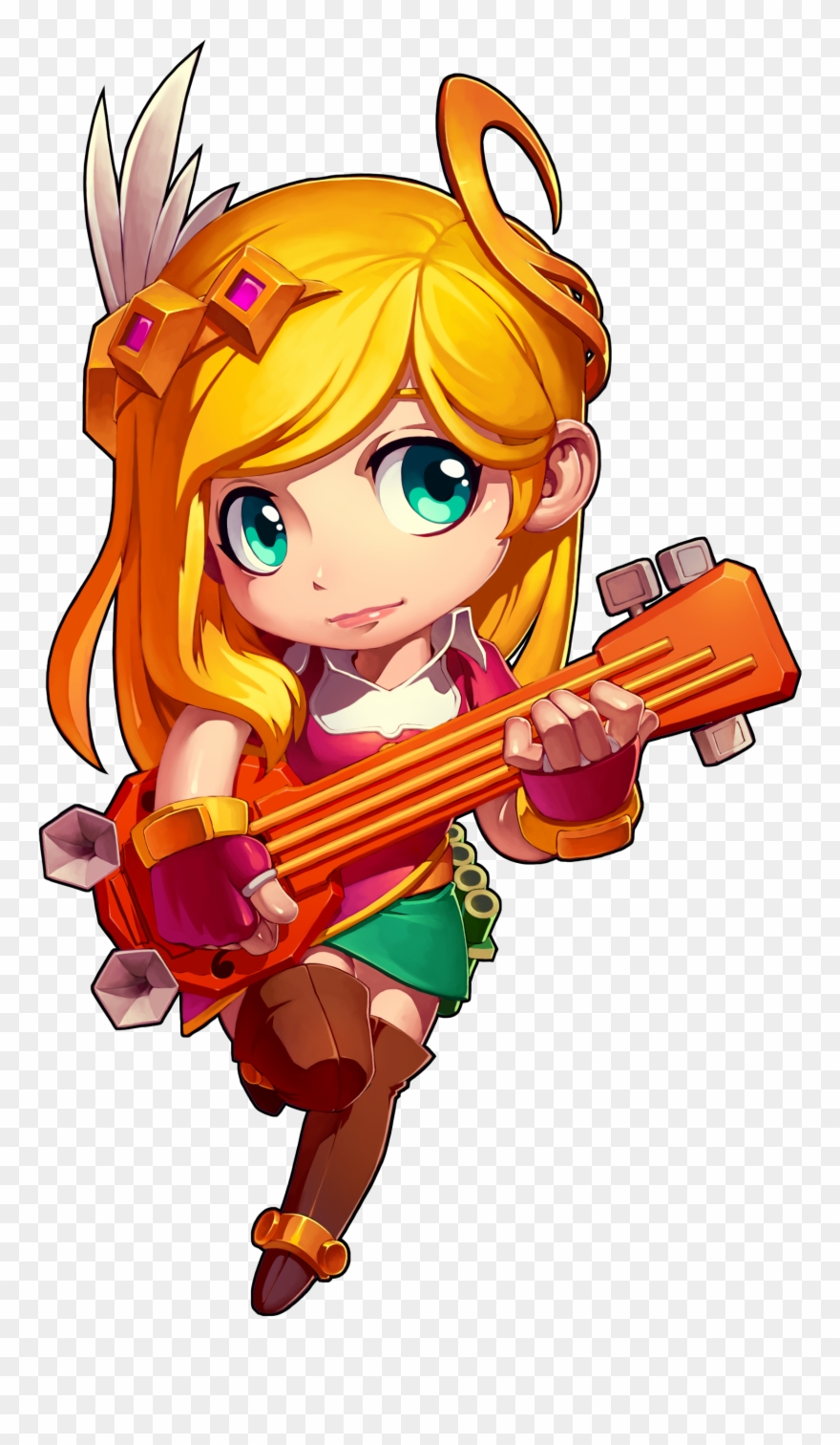 Staffs - Rogue Life Character Clipart - Png Download