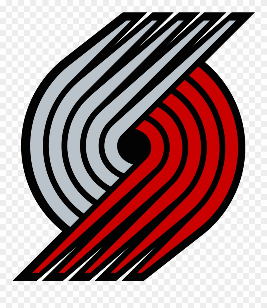 Portland Trail Blazers Logo Png Clipart