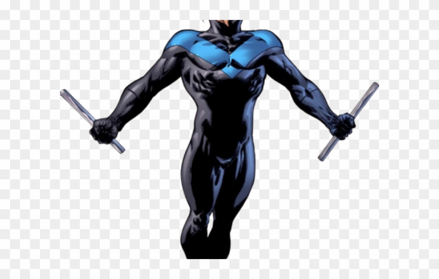 Nightwing Clipart Cool - Nightwing Dc - Png Download