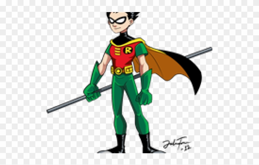 Reaper Clipart 3mb - Robin Teen Titans Staff - Png Download