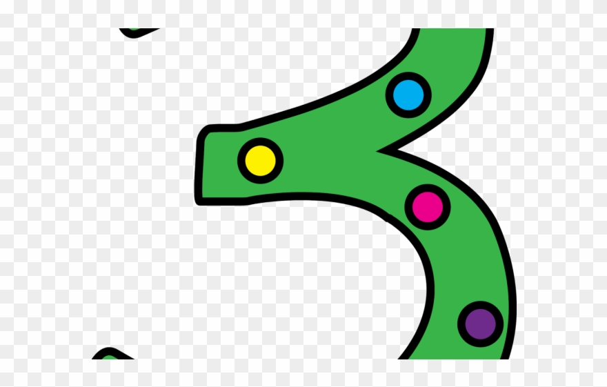 Number Clipart Green - Clip Art - Png Download