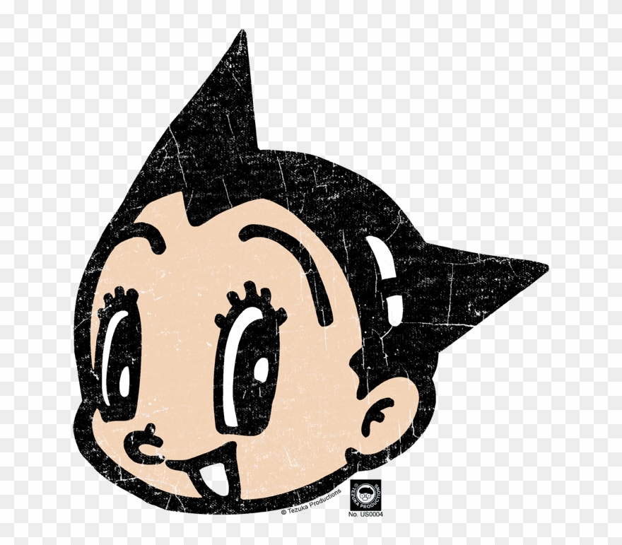 Astro Boy Face Toddler T-shirt - Astro Boy Clipart