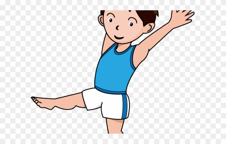 Png Free Stock Gymnastics Free On Dumielauxepices Net - Gymnastics Clipart Black And White Transparent Png