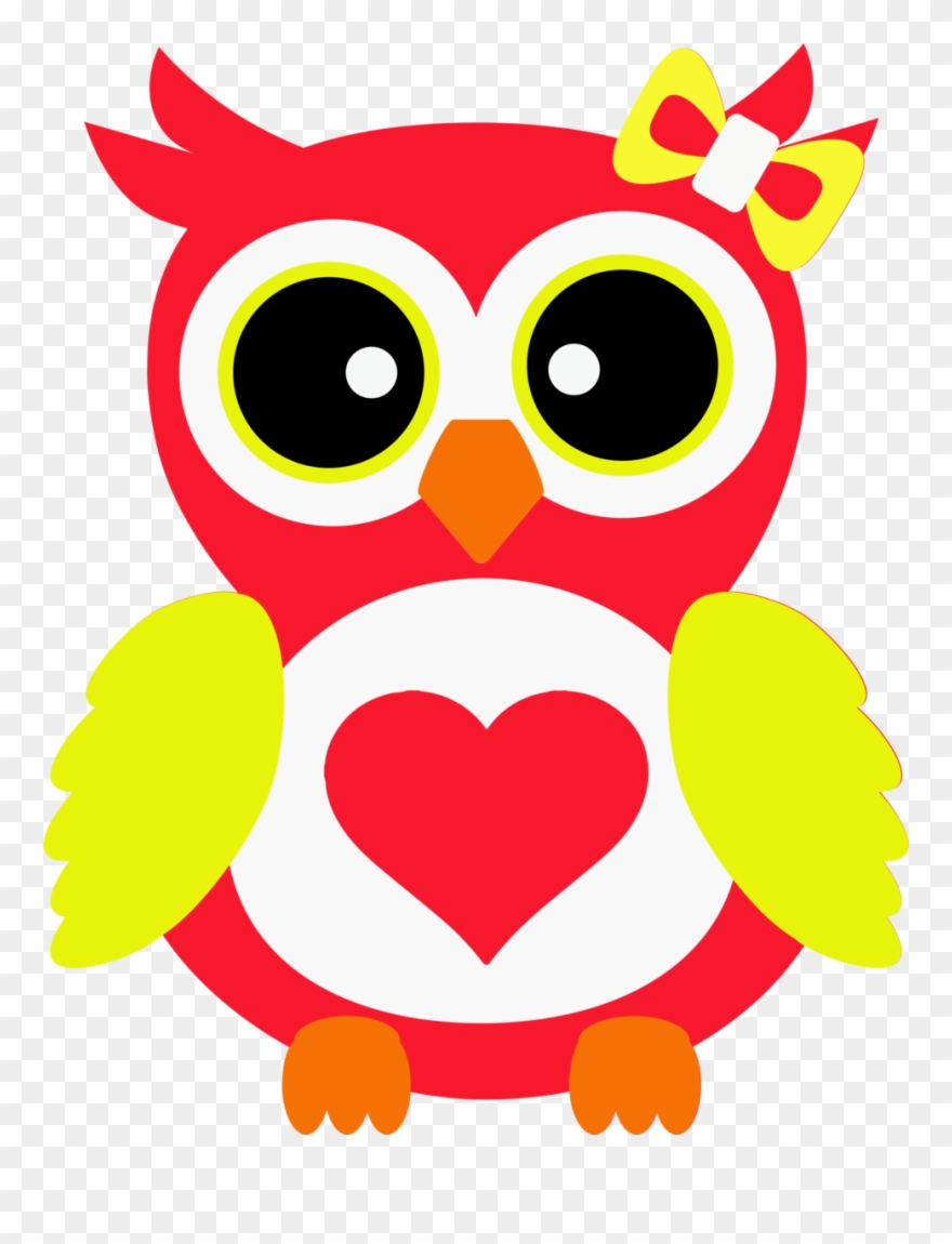 Purple Owl Clipart