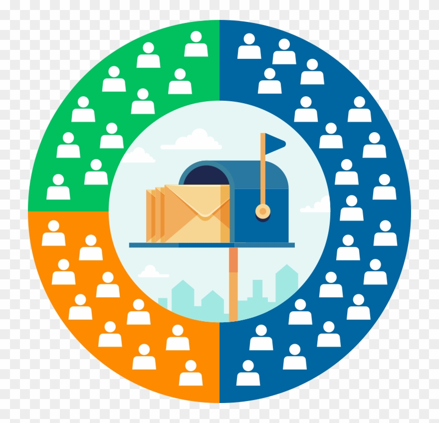 Audience Segmentation Diagram - Encoder Design Clipart