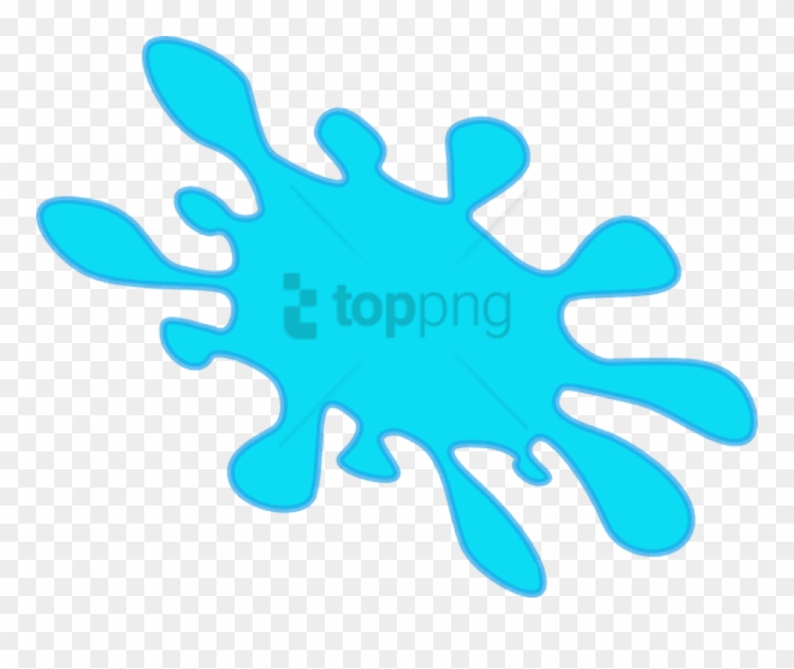 Water Droplets Clipart Cute - Png Download