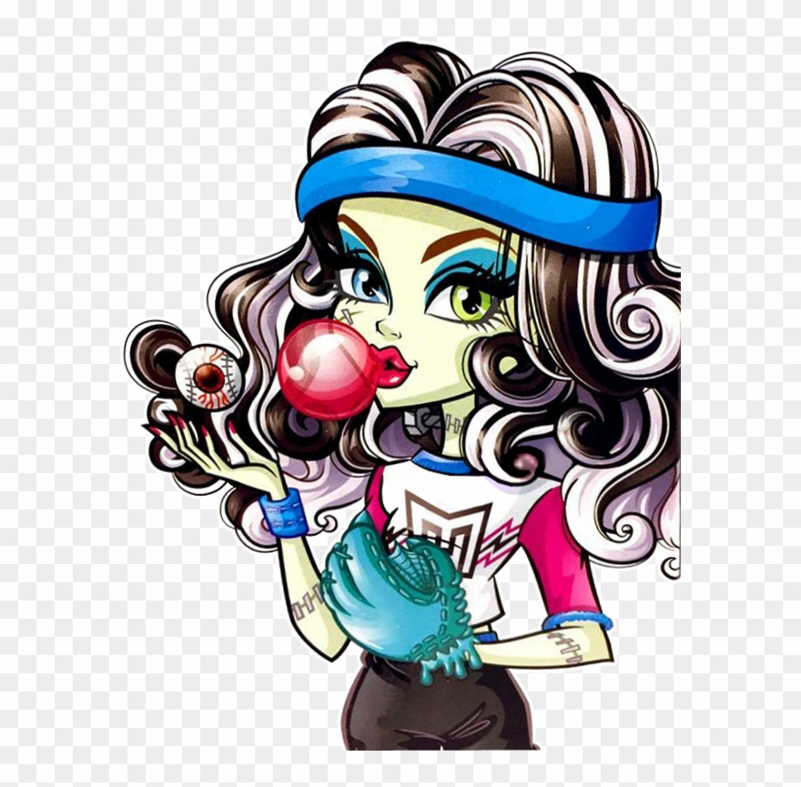 Skulltimate Locker Room - Frankie Stein Skulltimate Locker Room Clipart