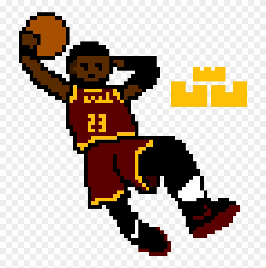 Lebron James - Cartoon Clipart