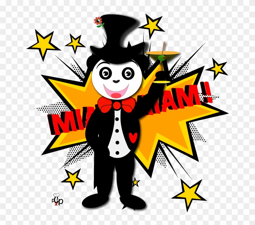 Easy Recipe “panda King Galette” - Comic Book Wham Png Clipart