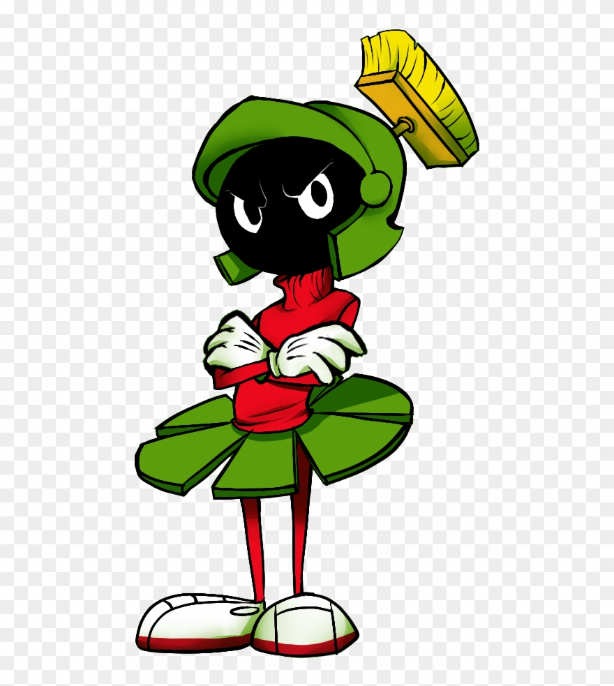 Marvin The Martian, Looney Tunes, Cartoon Art, Comic - Cartoon Clipart