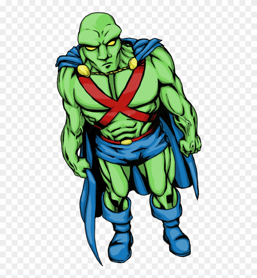 Martian Manhunter - Comics Clipart