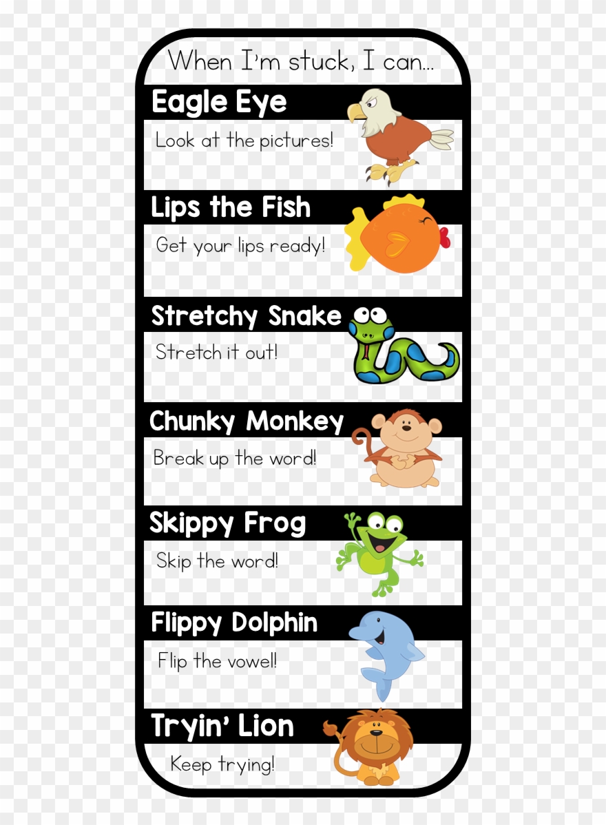 Free Reading Strategies Bookmarks - Reading Strategies For Primary Clipart
