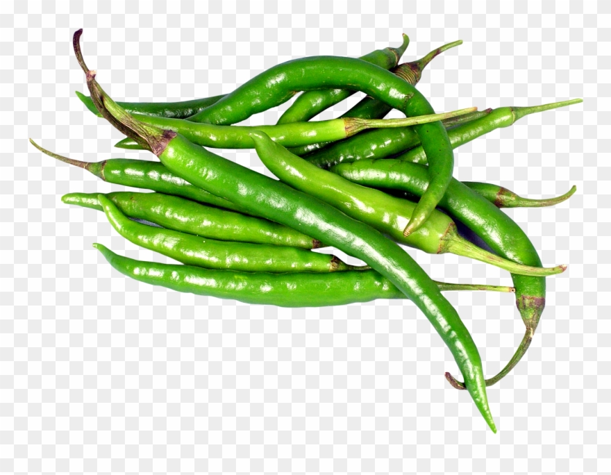 Transparent Green Chilli Png Clipart