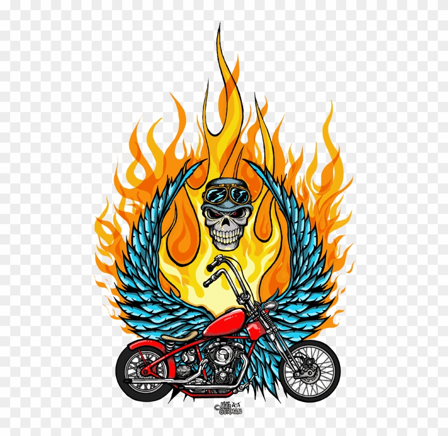 Motorcycle Clipart