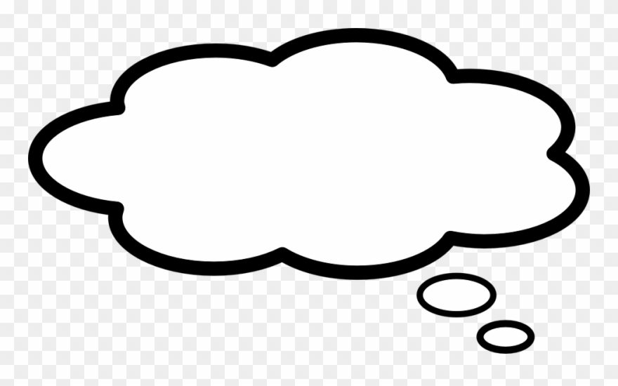 Tough Cookie Cliparts 13, Buy Clip Art - Transparent White Thought Bubble - Png Download