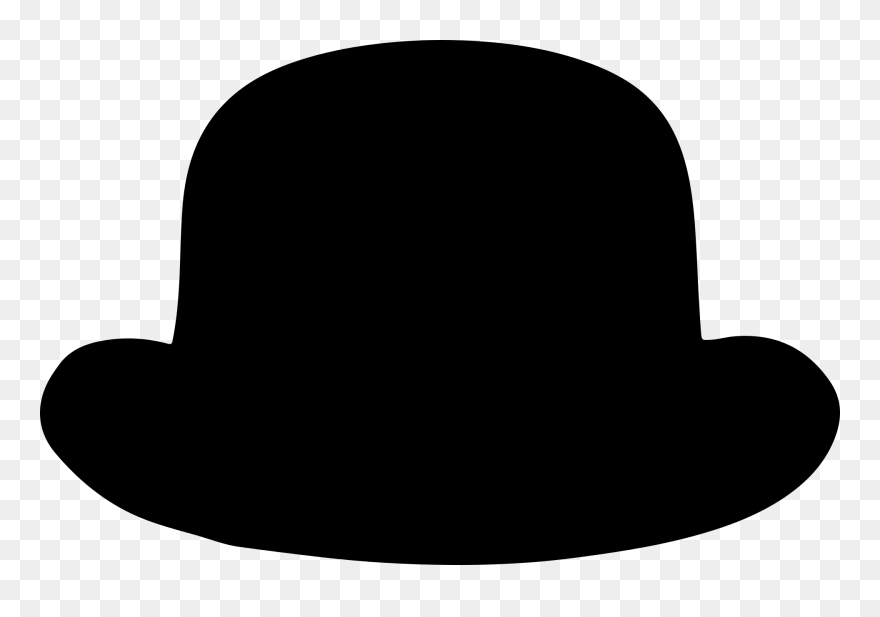 Man's Disguise Hat - Bowler Hat Clipart Png Transparent Png