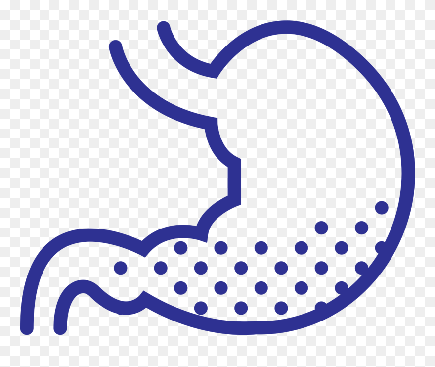 For A Healthy Tummy - Icon Clipart