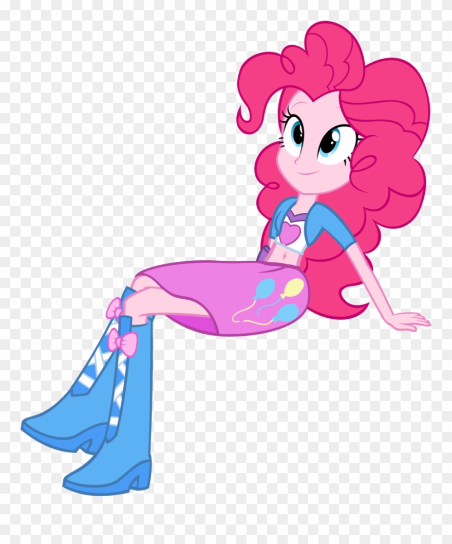 Balloon, Belly Button, Boots, Clothes, Edit, Equestria - Pinkie Pie Equestria Girls My Little Pony Belly Clipart
