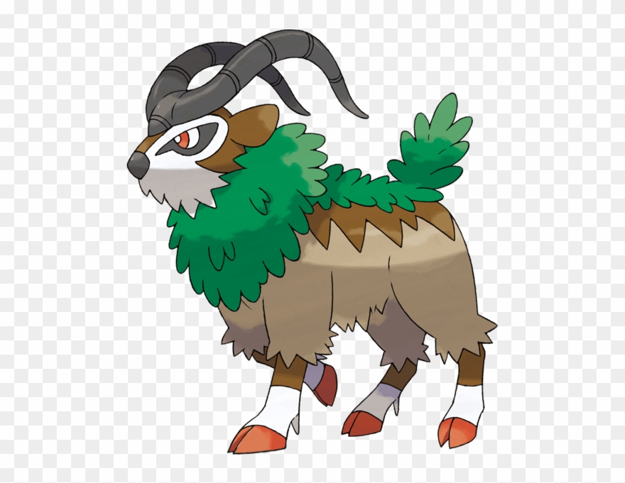 673gogoat - Pokemon Skiddo Clipart