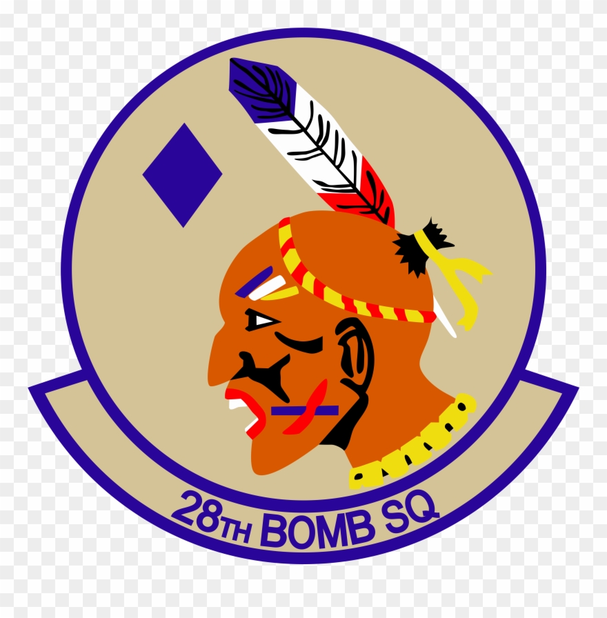 28th Bomb Squadron - 28th Bomb Squadron Patch Clipart