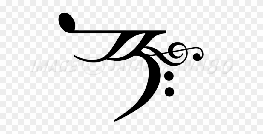 Ohm Tattoo Sample - Calligraphy Clipart