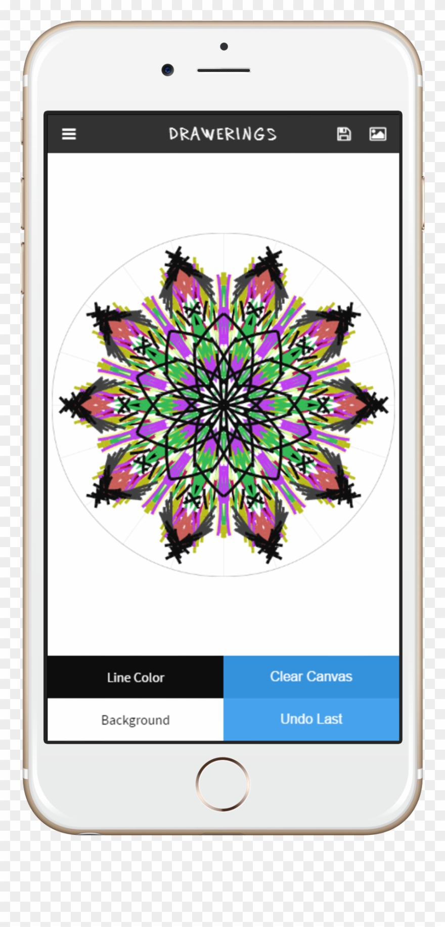 Mandala Creator App - Mandala App For Iphone Clipart