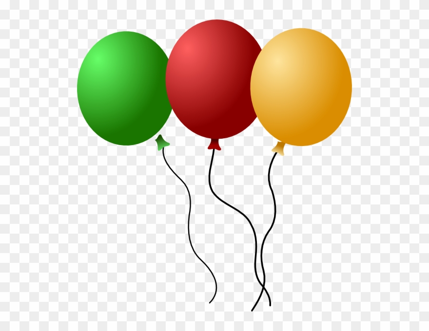 Balloons Clip Art - Png Download