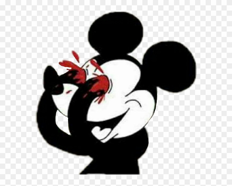 Image Not Found Or Type Unknown - Mickey With His Hands In Eyes Clipart