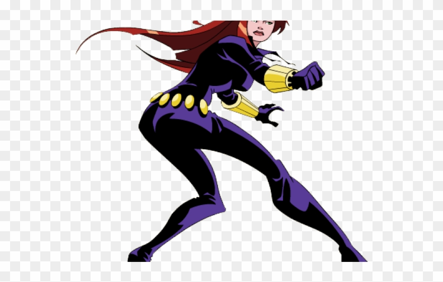 Original - Natasha Romanoff Old Comics Clipart