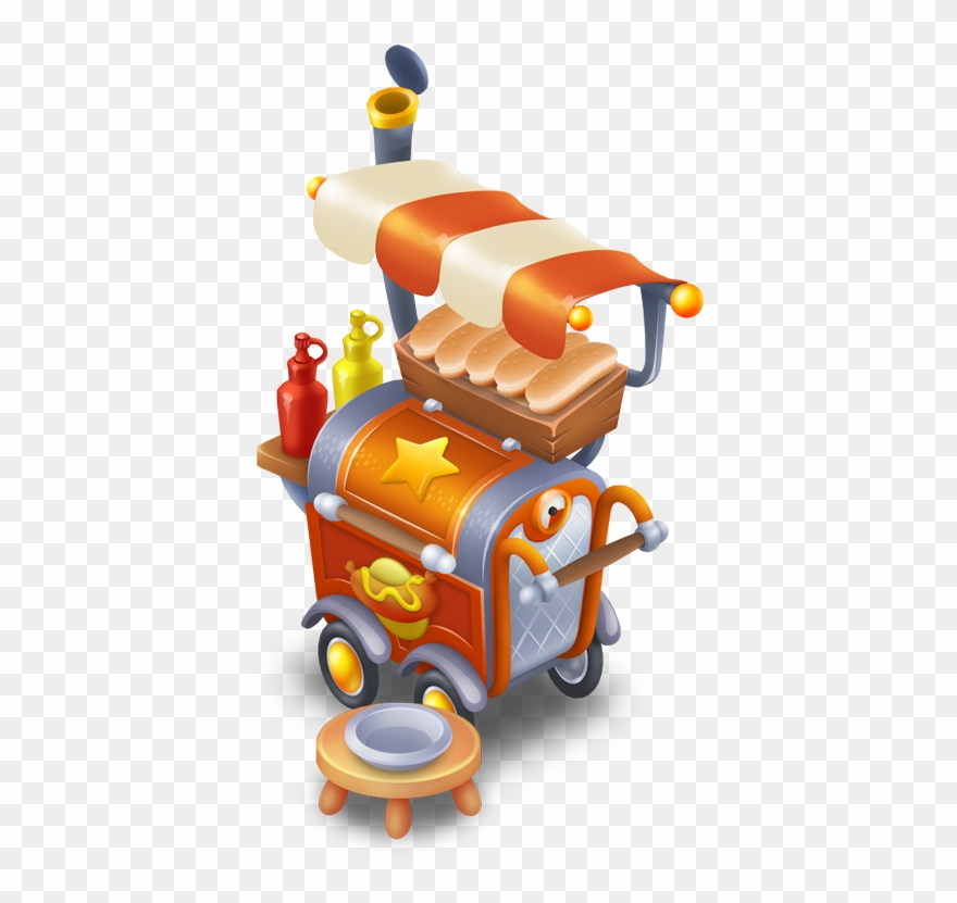 Hot Dog Stand Mastered - Hot Dog Stand Clipart