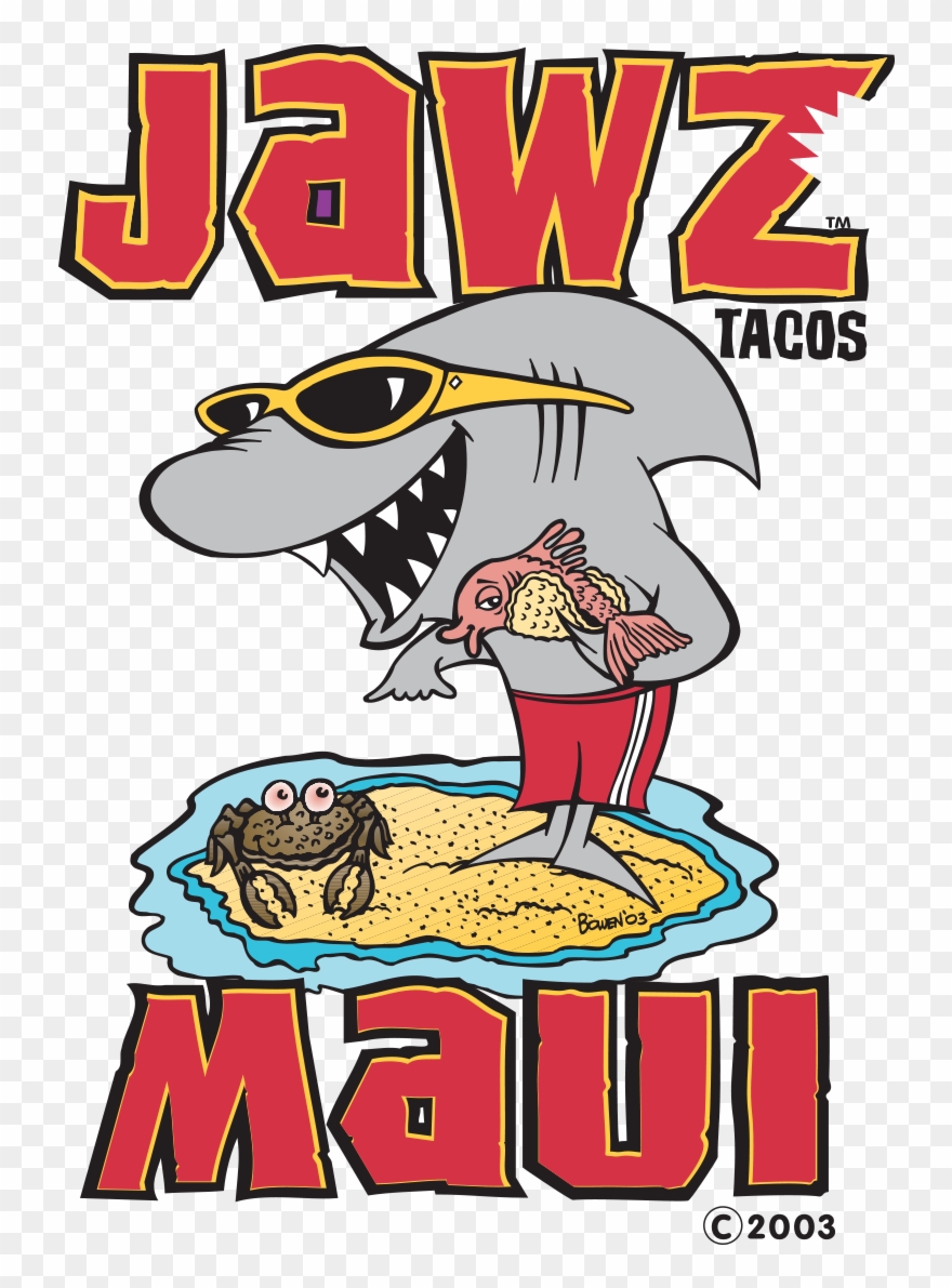 Jawz Fish Tacos, Maui - Maui Tacos Clipart