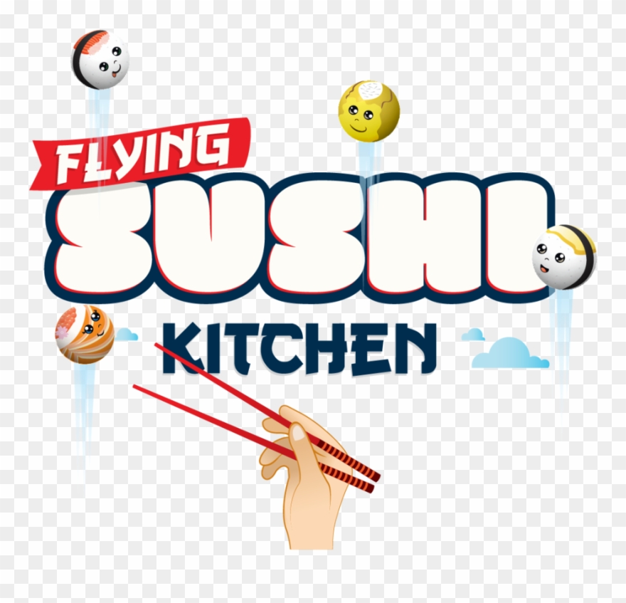 Flying Sushi Kitchen - Flying Sushi Kitchen Png Clipart