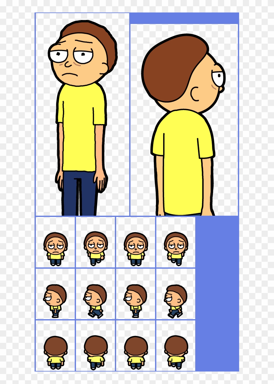 #088 Tired Morty - Triple Snoozle Morty Clipart