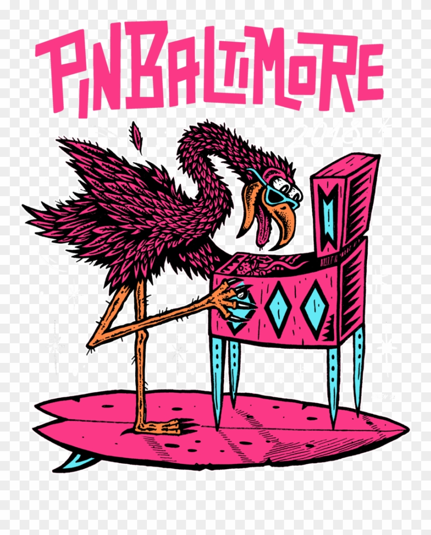 The Largest Pinball Event In Baltimore City History - Pinball Clipart