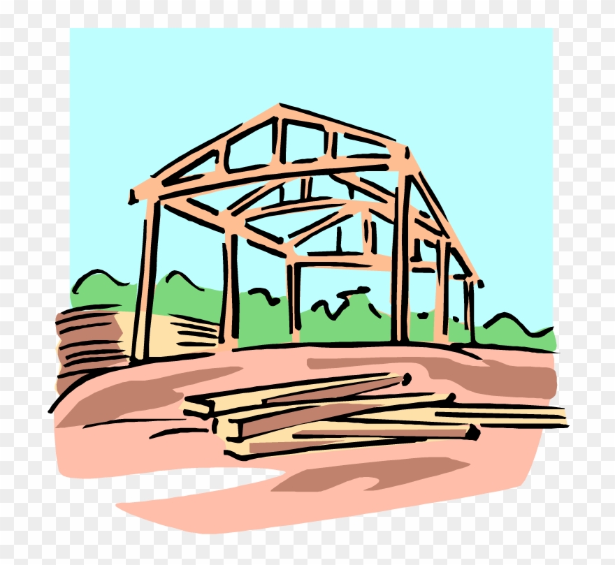Spirit Of Sport Clip Art Freeuse Download - Cartoon House Getting Built - Png Download