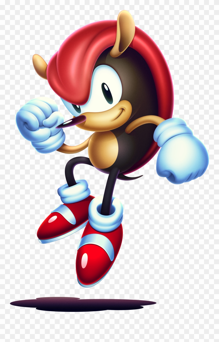 Mighty The Armadillo - Sonic Mania Plus Uk Clipart