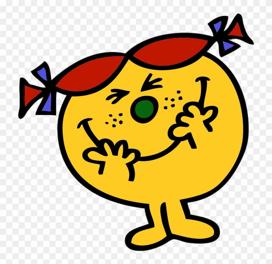 Little Miss Trouble - Little Miss Trouble Mr Men Clipart