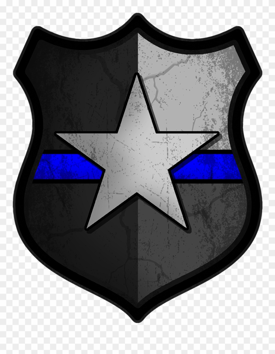 Texas Subdued Police Decal - Police Clipart