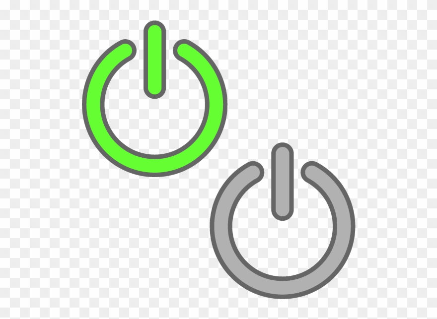 Power On / Off - Symbol Clipart
