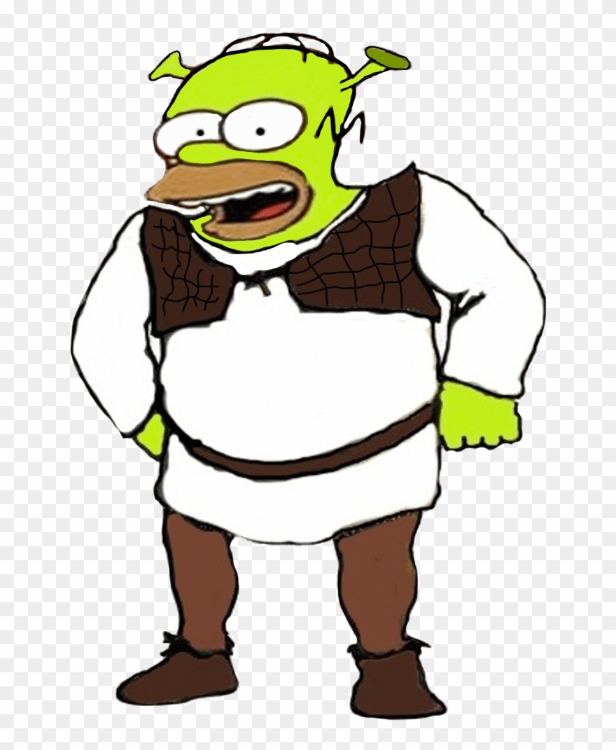 Shrek X Homer Clipart