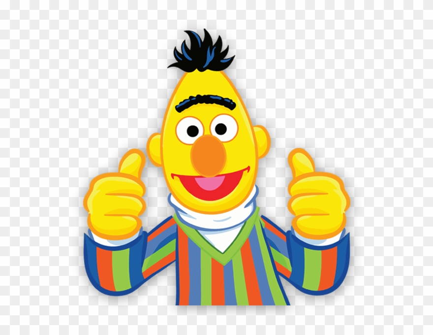 Bert De Sesame Street Clipart