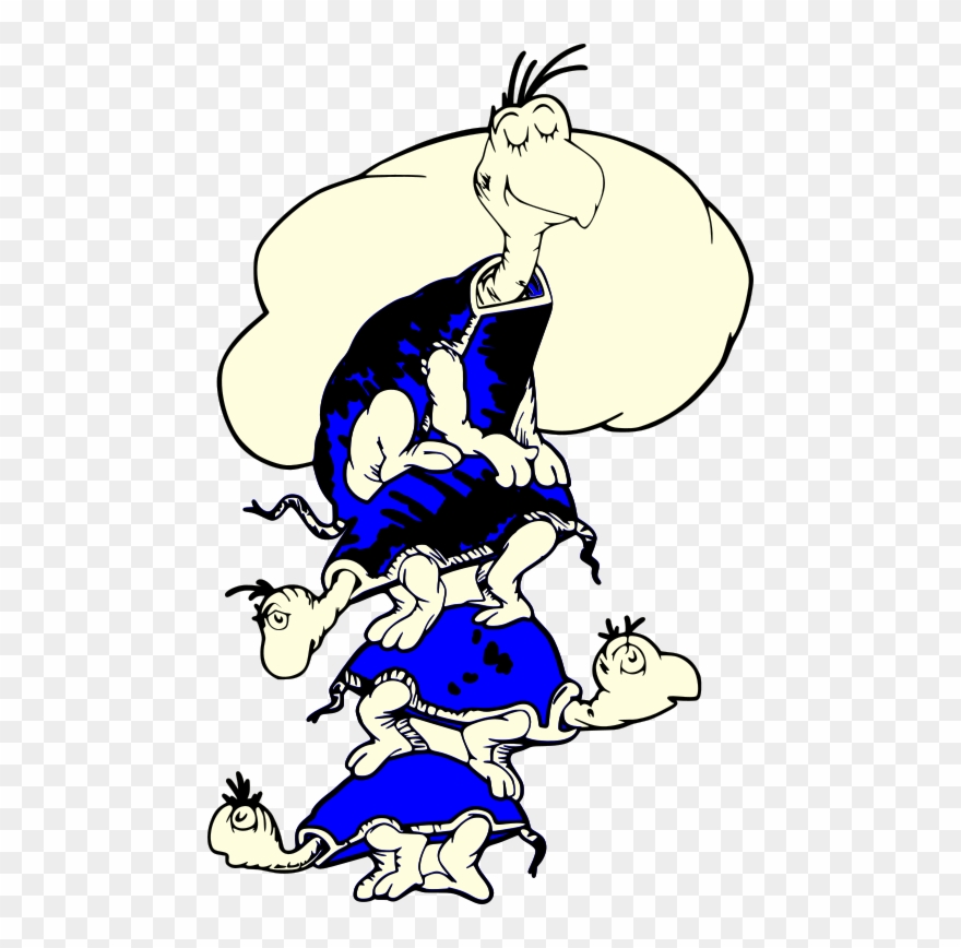 Books, Personal Use, Yertle The Turtle - Dr. Seuss Clipart