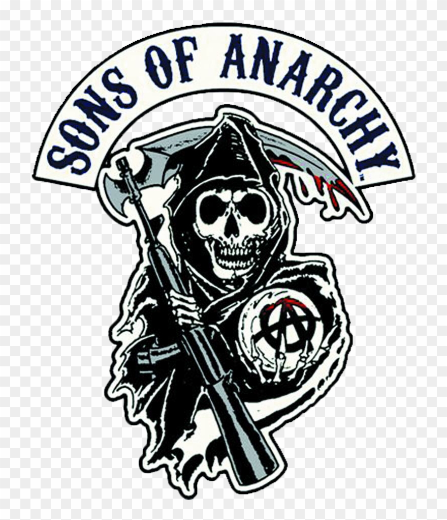 Sons Of Anarchy [serie Completa] [sub Esp] [mega] - Sons Of Anarchy Logo Patch Clipart