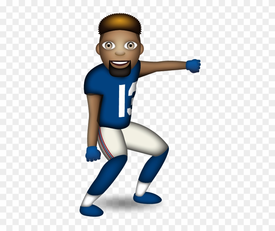 15 Oct - Odell Beckham Dance Emoji Clipart